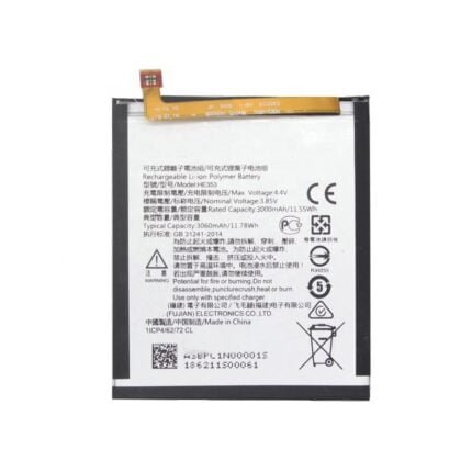Nokia 6 - Battery Li-Ion-Polymer HE353 3060mAh (MOQ:50 Pcs)