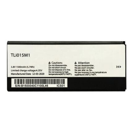 Alcatel One Touch Pixi 4 4034A PIXI 4 4034A 4034X 4034F 4034D - Battery Li-Ion-Polymer TLi015M1 1500mAh (MOQ:50 Pcs)