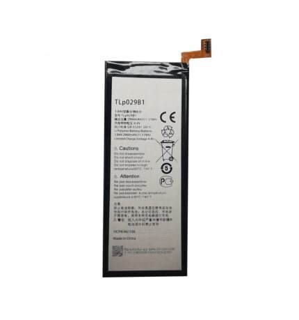 Alcatel One Touch Pop 4S 5095Y 5095K 5095B 5095I 5095L - Battery Li-Ion-Polymer TLP029B1 2960mAh (MOQ:50 Pcs)