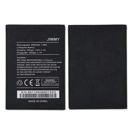 Wiko Jimmy Battery 2000mAh (MOQ:50 Pcs)