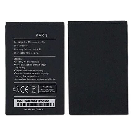 Wiko KAR 3 Battery 1500mAh (MOQ:50 Pcs)