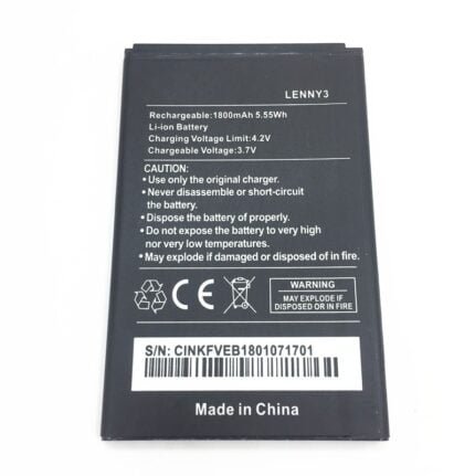 Wiko Lenny 3 Battery 1800mAh (MOQ:50 Pcs)