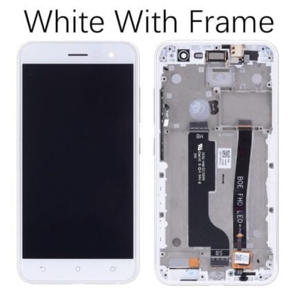 ASUS Zenfone 3 ZE520KL Z017DA Screen Assembly with Frame (White/Gold/Black) (OEM Used)