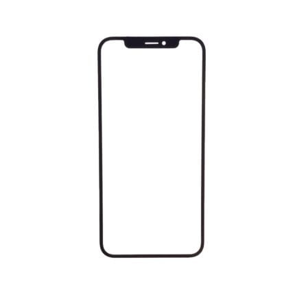 For iPhone XR Glass Lens (Black) (OEM)