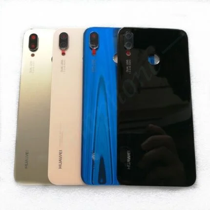 Huawei P20 Lite Nova 3e Battery Door with Camera Lens (Gold/Pink/Blue/Black/) (Original)