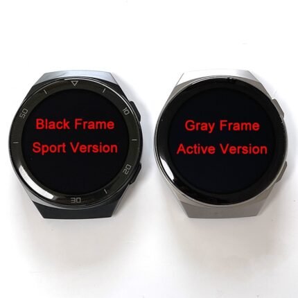 Huawei Watch GT 2e 46mm HCT-B19 Screen Replacement with Frame (Gray/Black) (Original)
