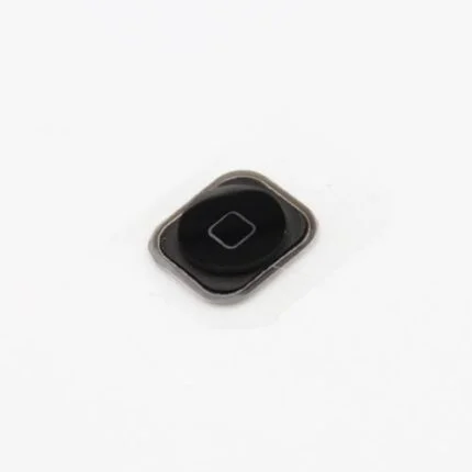 iPhone 5 Home Button with Rubber Spacer Gasket Black Original