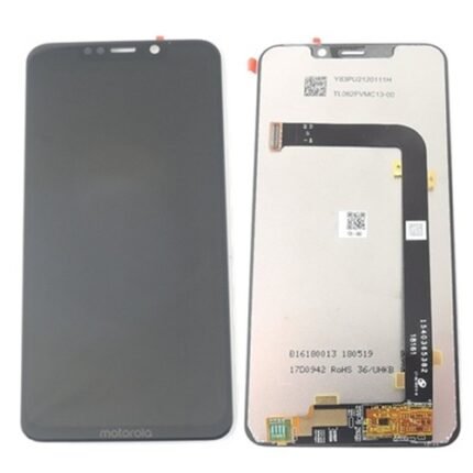 Motorola One Power Screen Assembly (Black) (Original)