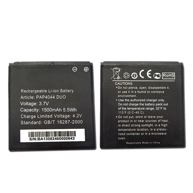 Prestigio Pap4044 Battery 1500mAh (MOQ:50 pcs)