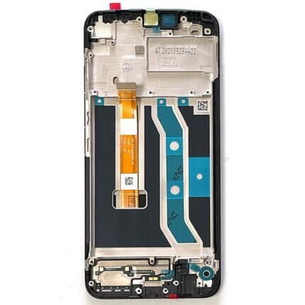 Realme C25Y Screen Replacement with Frame (Black) (Original)