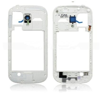 Samsung i8190 Galaxy S3 Mini Middle Housing Bezel Frame White Original