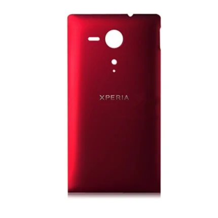 Sony Xperia SP M35h Battery Door - Red - With Xperia Logo Original